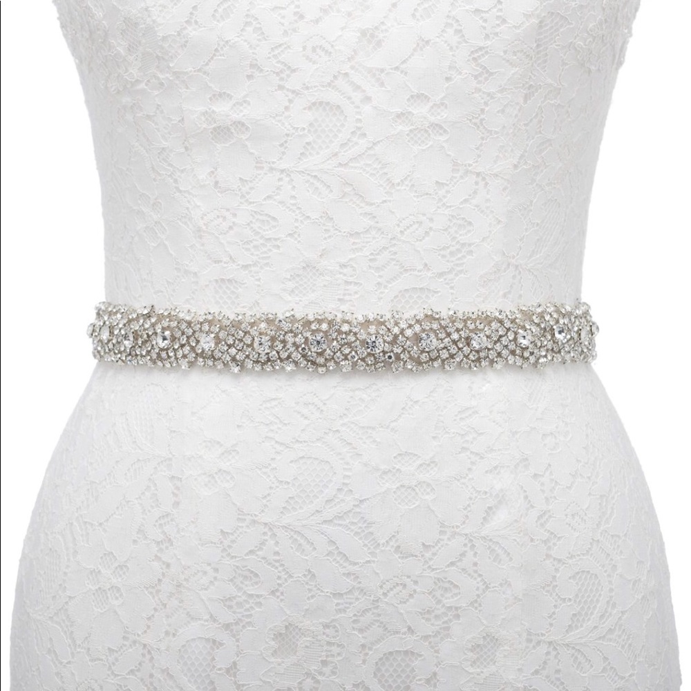 Rhinestone Bridal Dress Belt/Sash